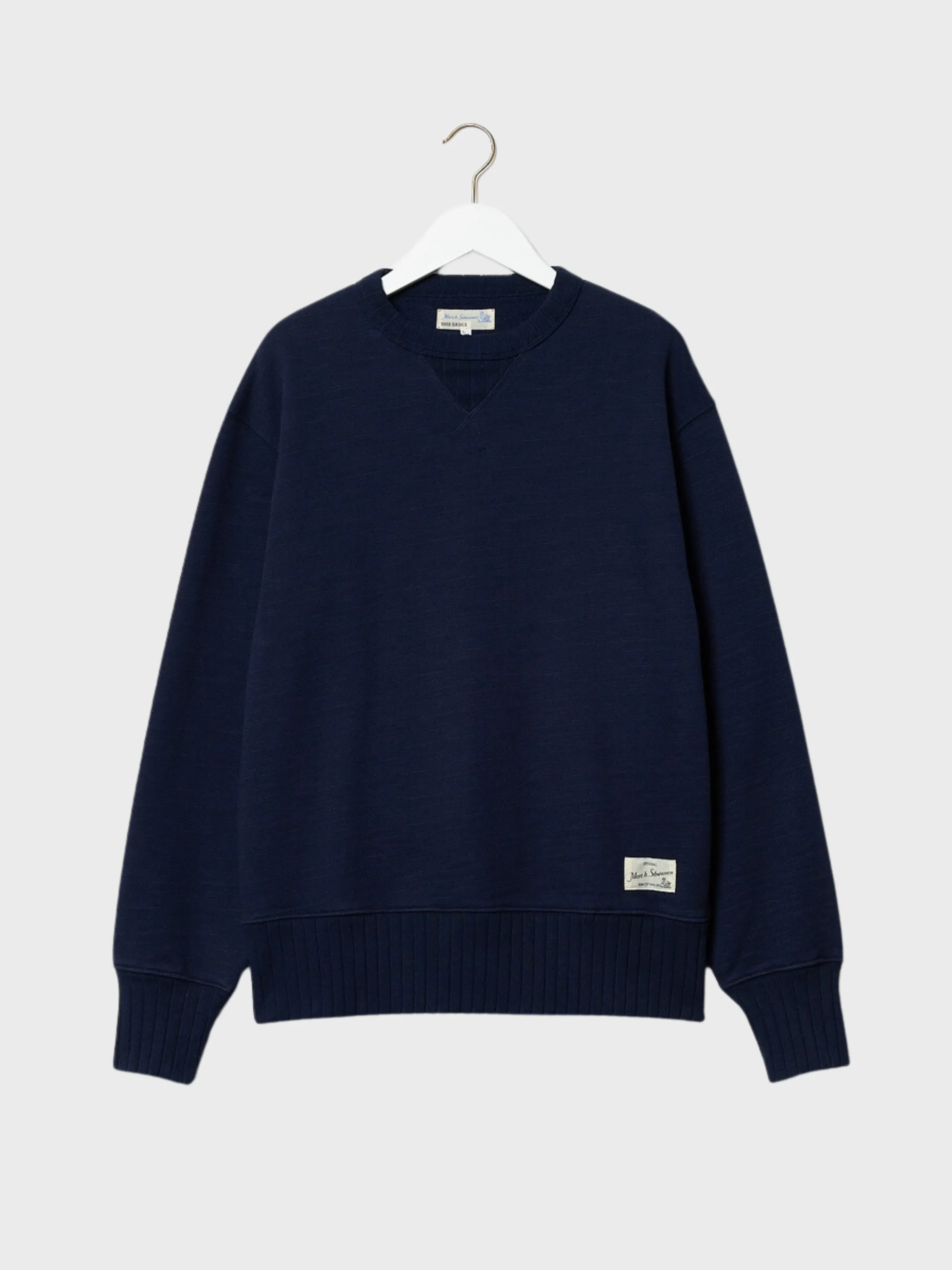 Merz Sweatshirt 19 Oz Relaxed Fit Dark Navy