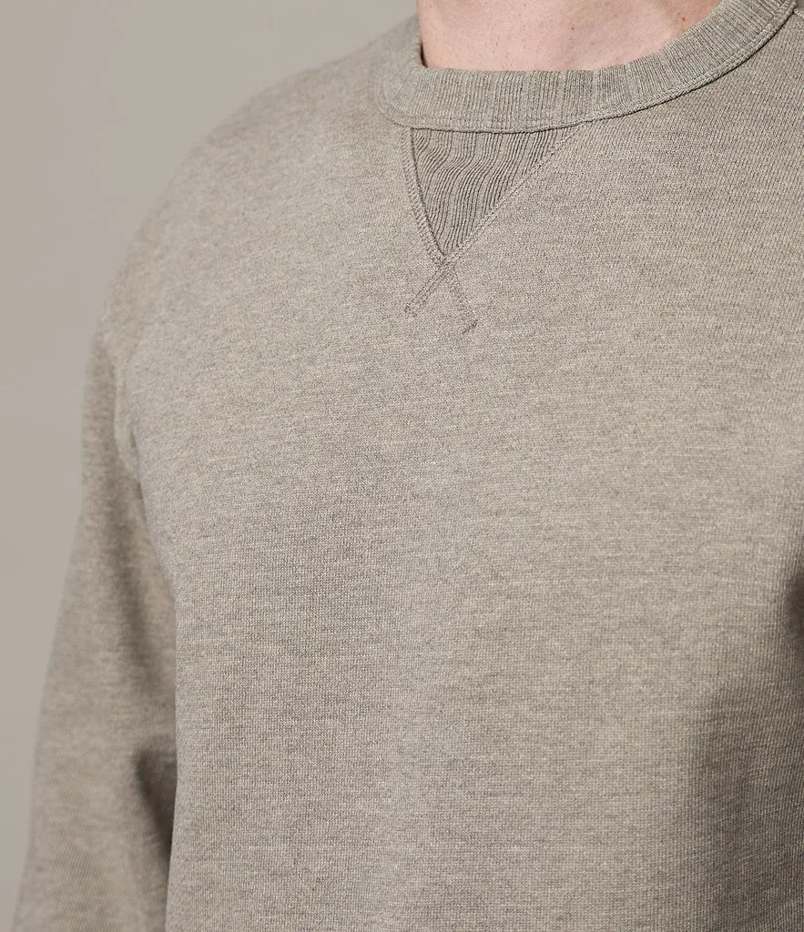 Merz Sweatshirt 19 Oz Relaxed Fit Grey Melange Vintage