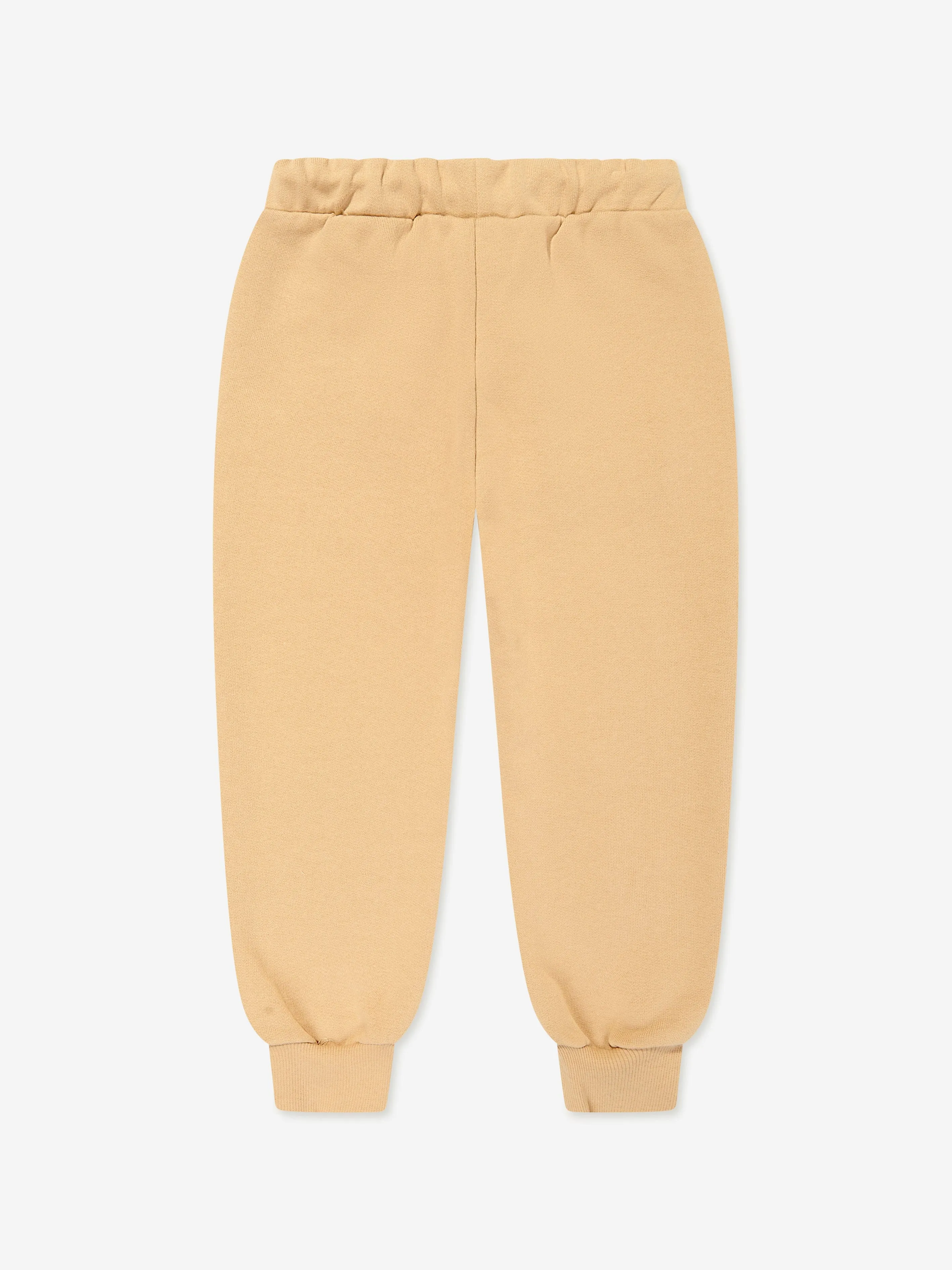 Mini Rodini Kids Logo Joggers in Beige