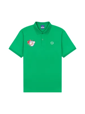 Monte Carlo Graphic Polo Shirt- Green