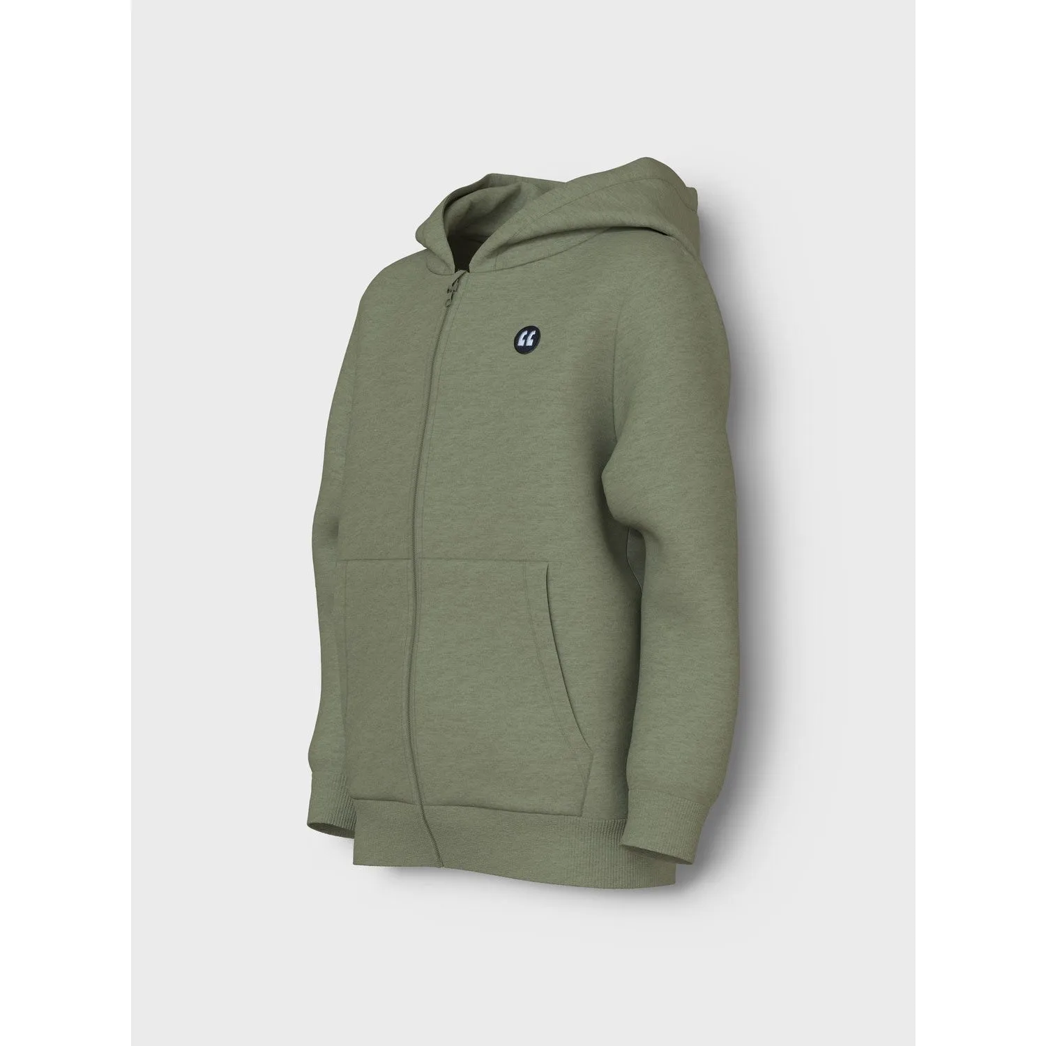 Name It Oil Green Valon Sweat Cardigan