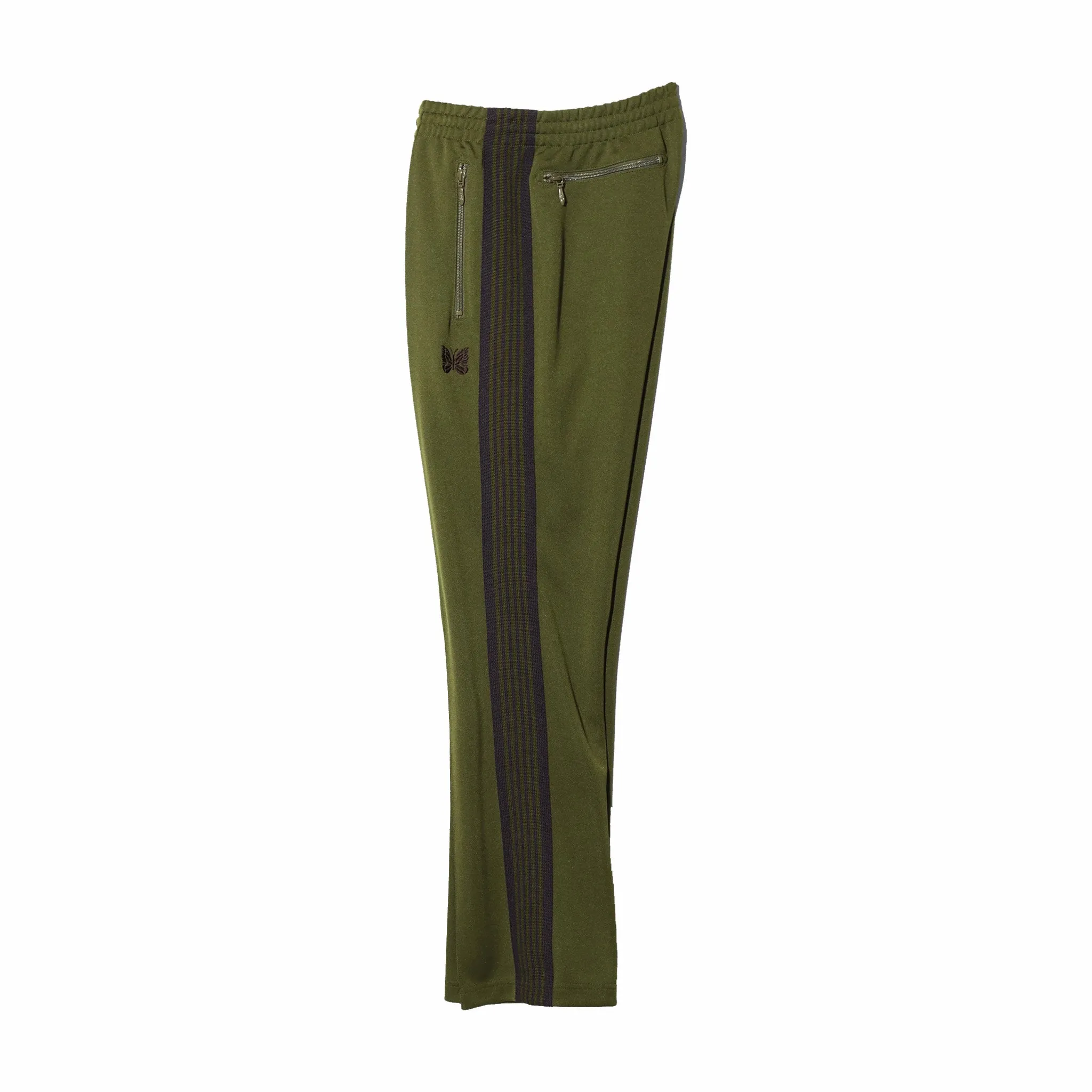 Needles Narrow Track Pant (Poly Smooth/Olive)