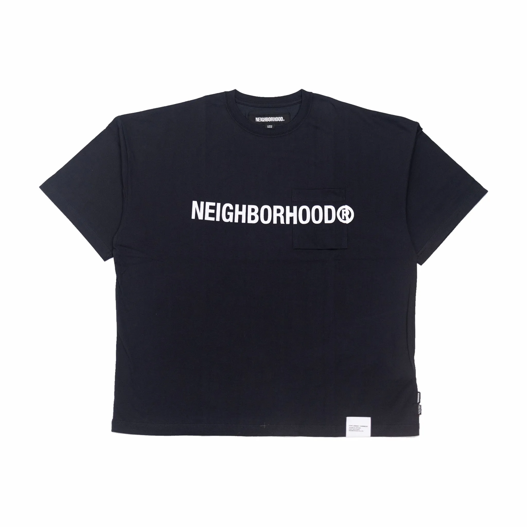 Neighborhood Sheltech-P Crewneck SS (Black)