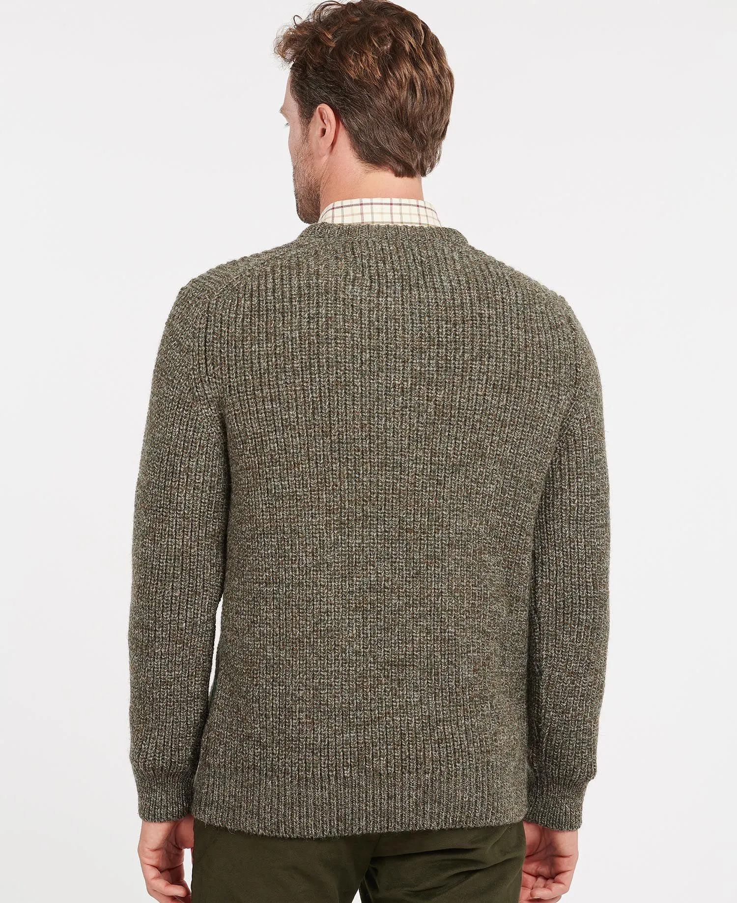 New Tyne Crew Neck Sweatshirt - Derby Tweed