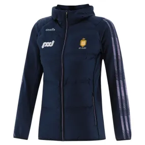 O'Neills Clare GAA Dynamo Girls Hooded Padded Jacket