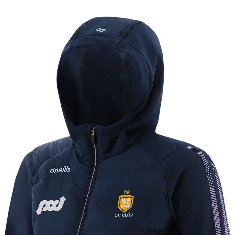 O'Neills Clare GAA Dynamo Girls Hooded Padded Jacket