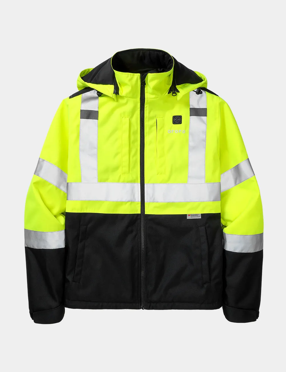 (Open-Box) Men's Heated High-Visibility Work Jacket (Battery Set Not Included)