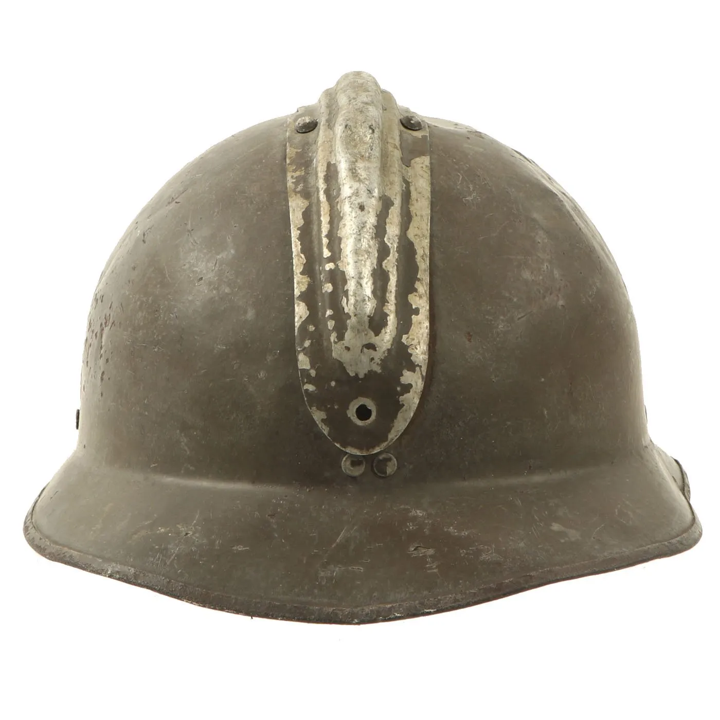 Original WWII French M1926 Adrian Combat Engineer Helmet Shell