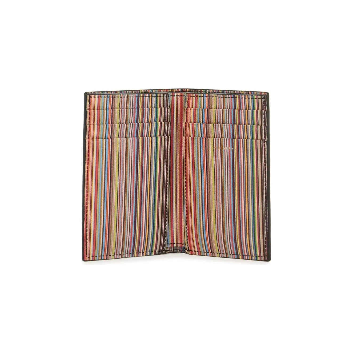 Paul Smith signature stripe card holder