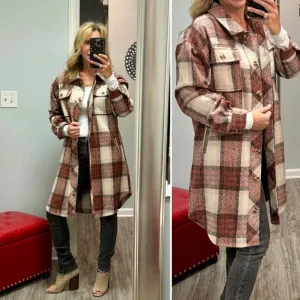 Peggy Plaid Shacket