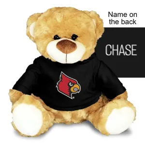 Personalized Louisville Cardinals 10" Plush Bear