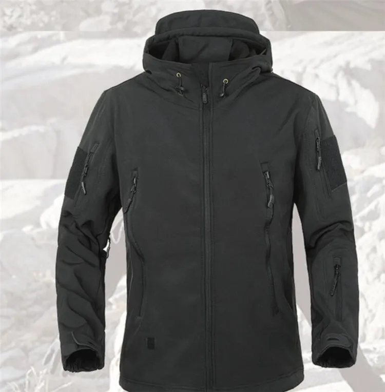 Plus Size Outdoor Waterproof Thicken 3-IN-1 Men's Jacket