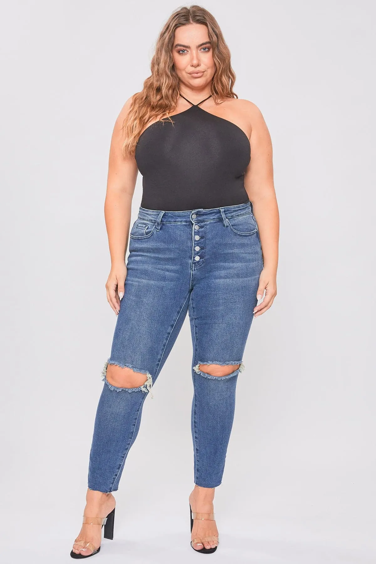 Plus Size Women's Dream  Ankle Jeans