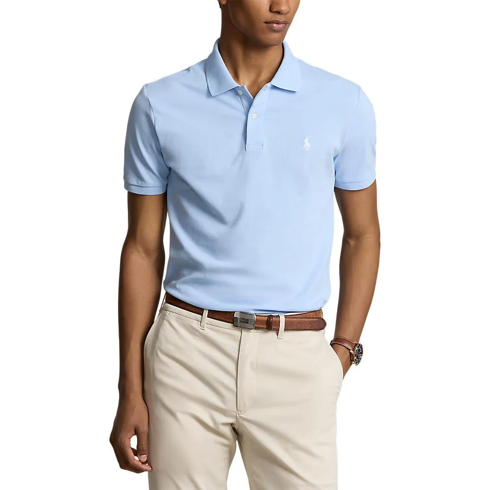 Polo Performance Ralph Lauren Cotton Tailored Fit Golf Shirt Shirt - Office Blue