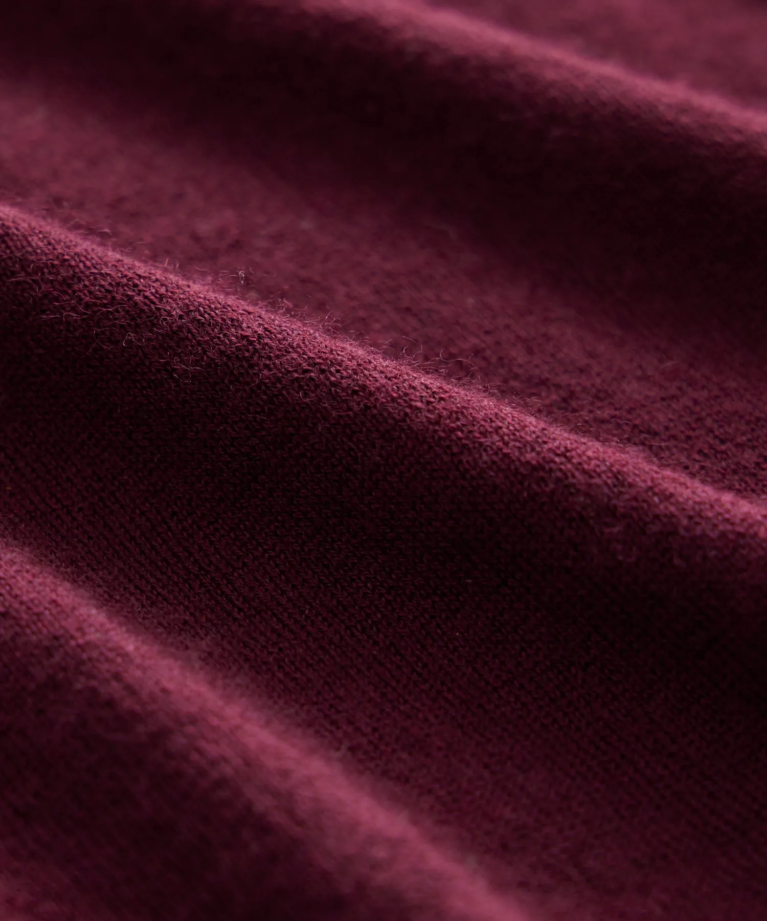 Premium Cashmere Montauk Polo in Maroon