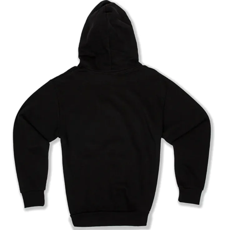 Premium Heavyweight Streetwear Hoodie - Black