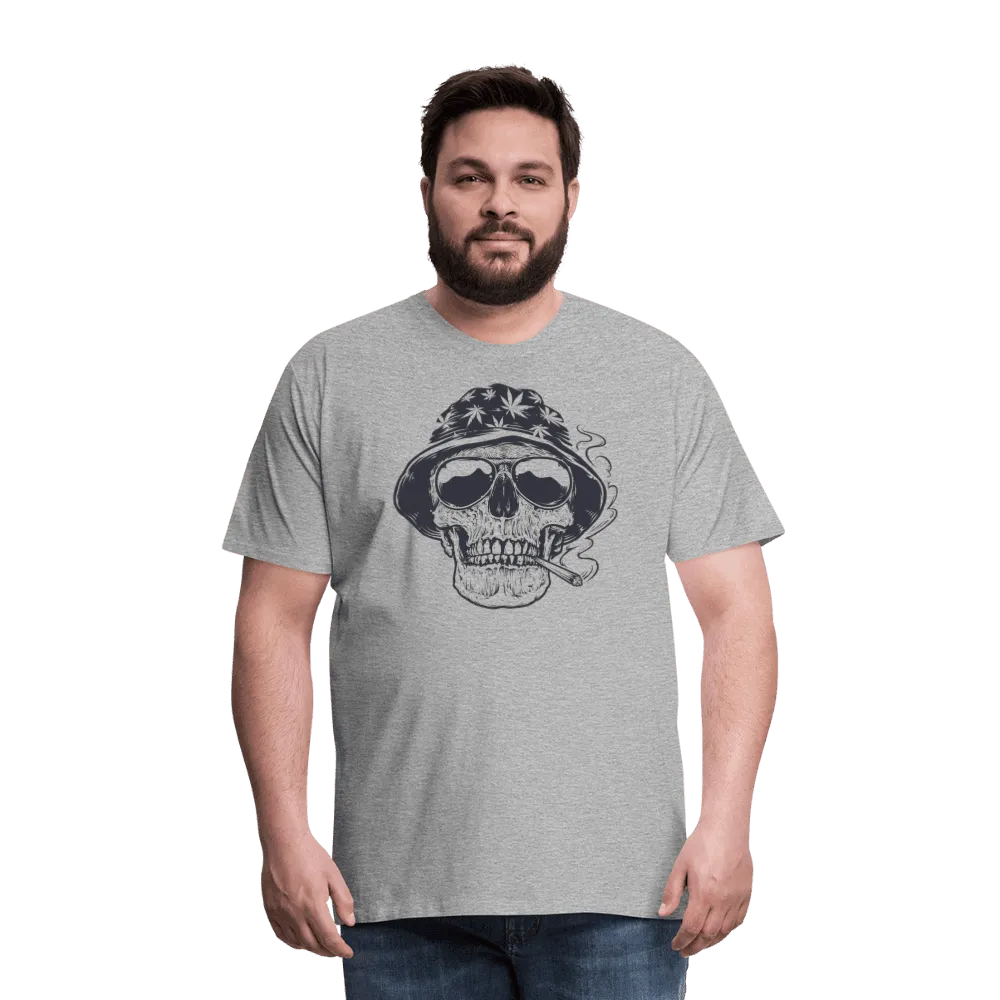 Premium Men's T-Shirt - 420 Wear | Weed Skull Design | Soft, Comfortable, Durable