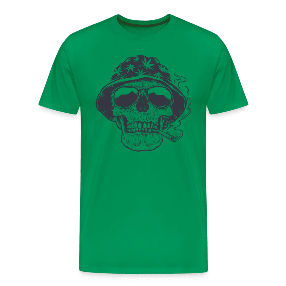 Premium Men's T-Shirt - 420 Wear | Weed Skull Design | Soft, Comfortable, Durable