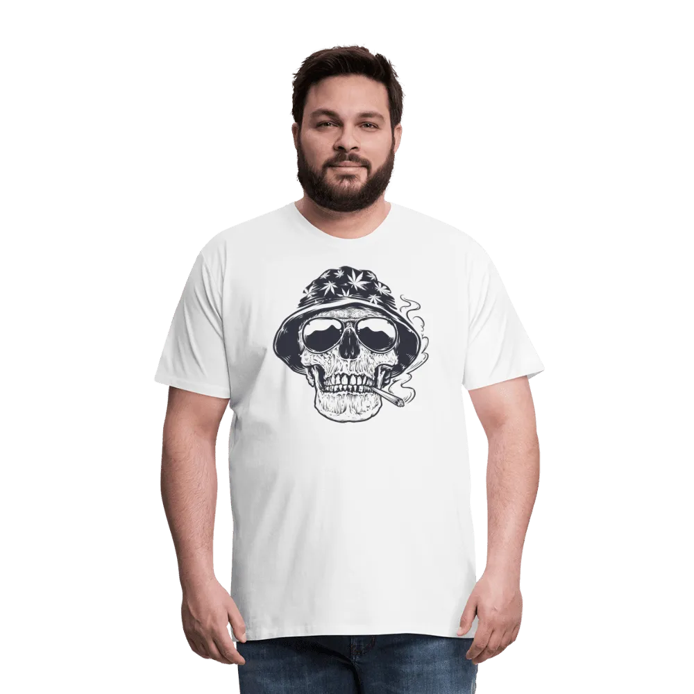 Premium Men's T-Shirt - 420 Wear | Weed Skull Design | Soft, Comfortable, Durable