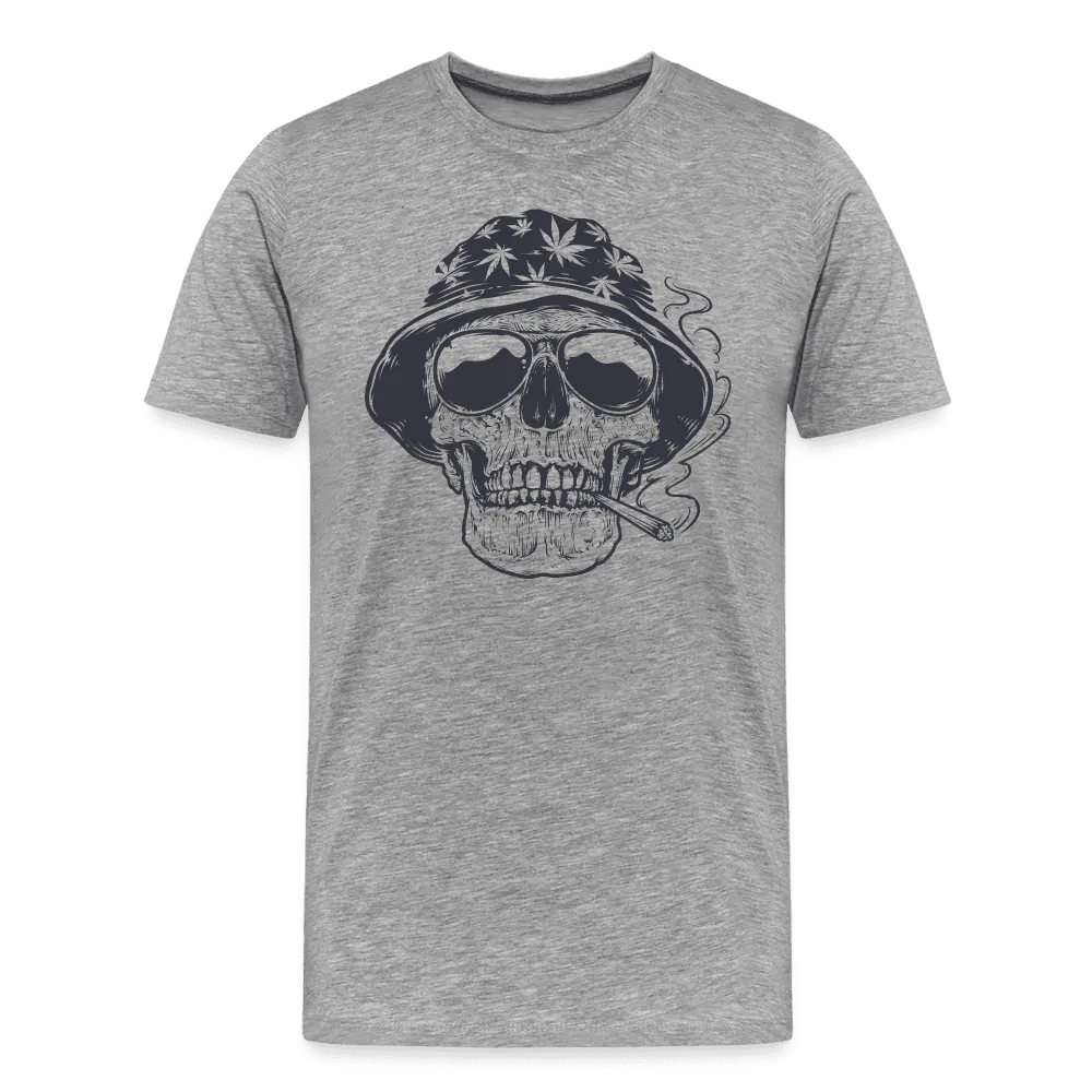 Premium Men's T-Shirt - 420 Wear | Weed Skull Design | Soft, Comfortable, Durable