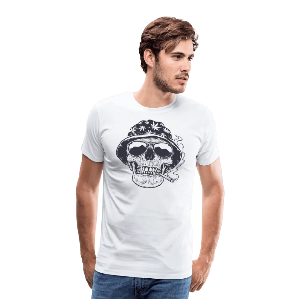 Premium Men's T-Shirt - 420 Wear | Weed Skull Design | Soft, Comfortable, Durable