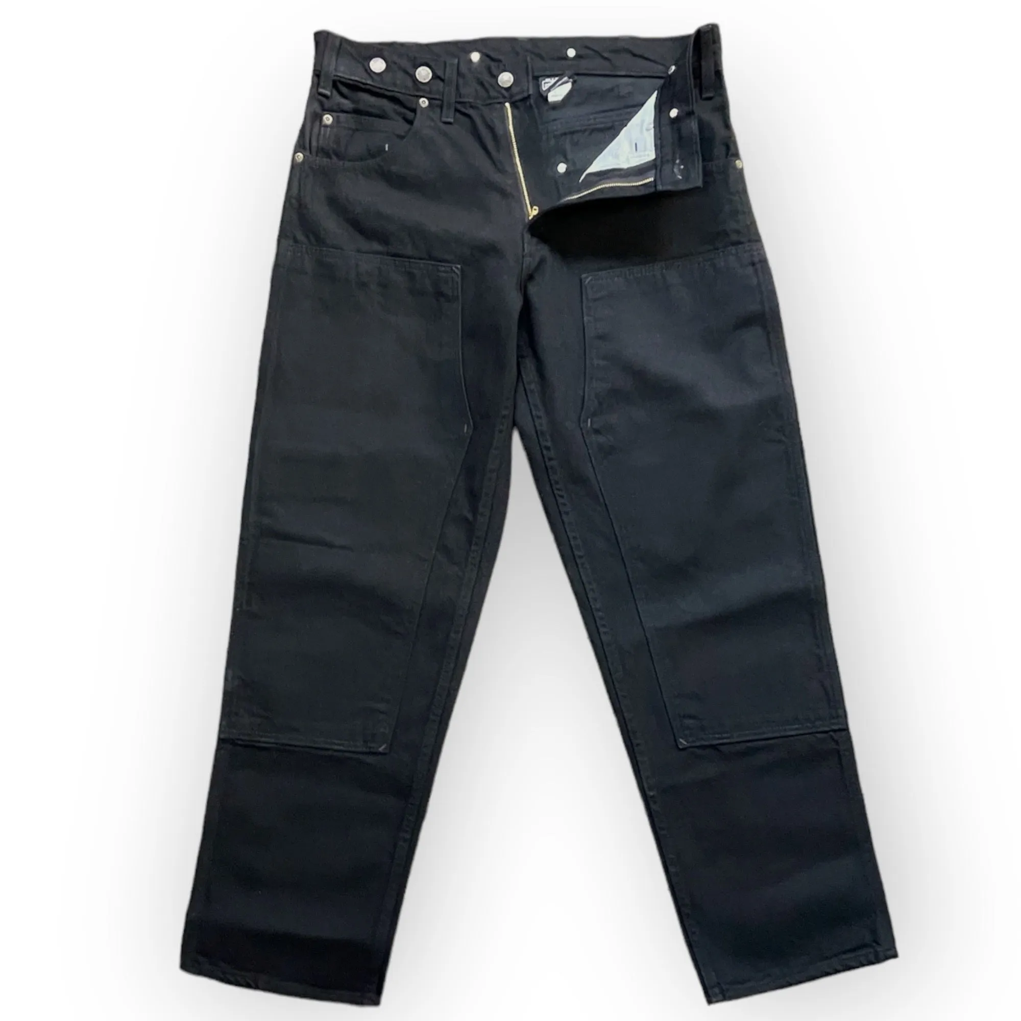 Prison Blues Double Knee Work jeans W/ Buttons