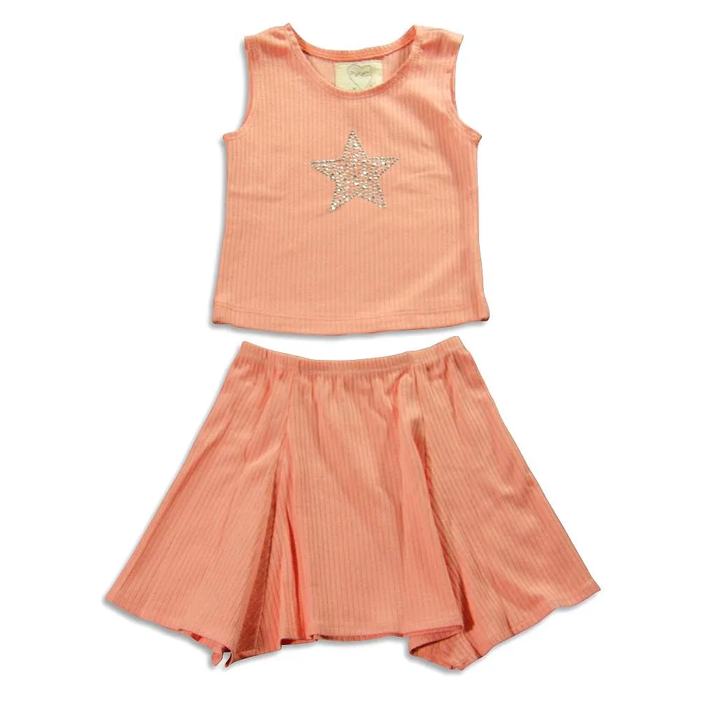 Psketti - Little Girls' Tank Skirt Set