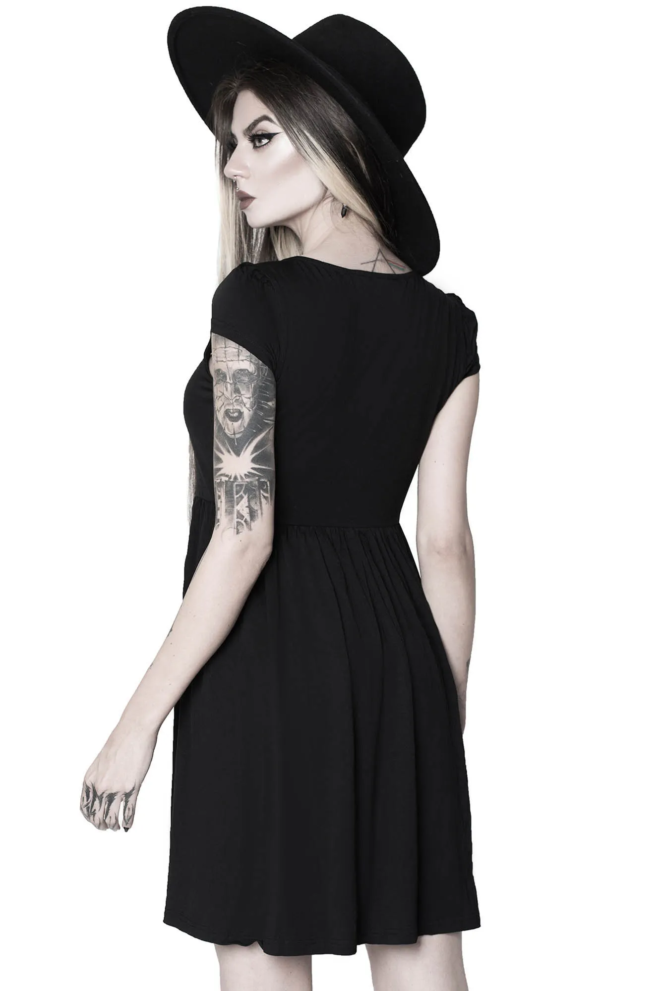 Punk-Tured Babydoll Dress