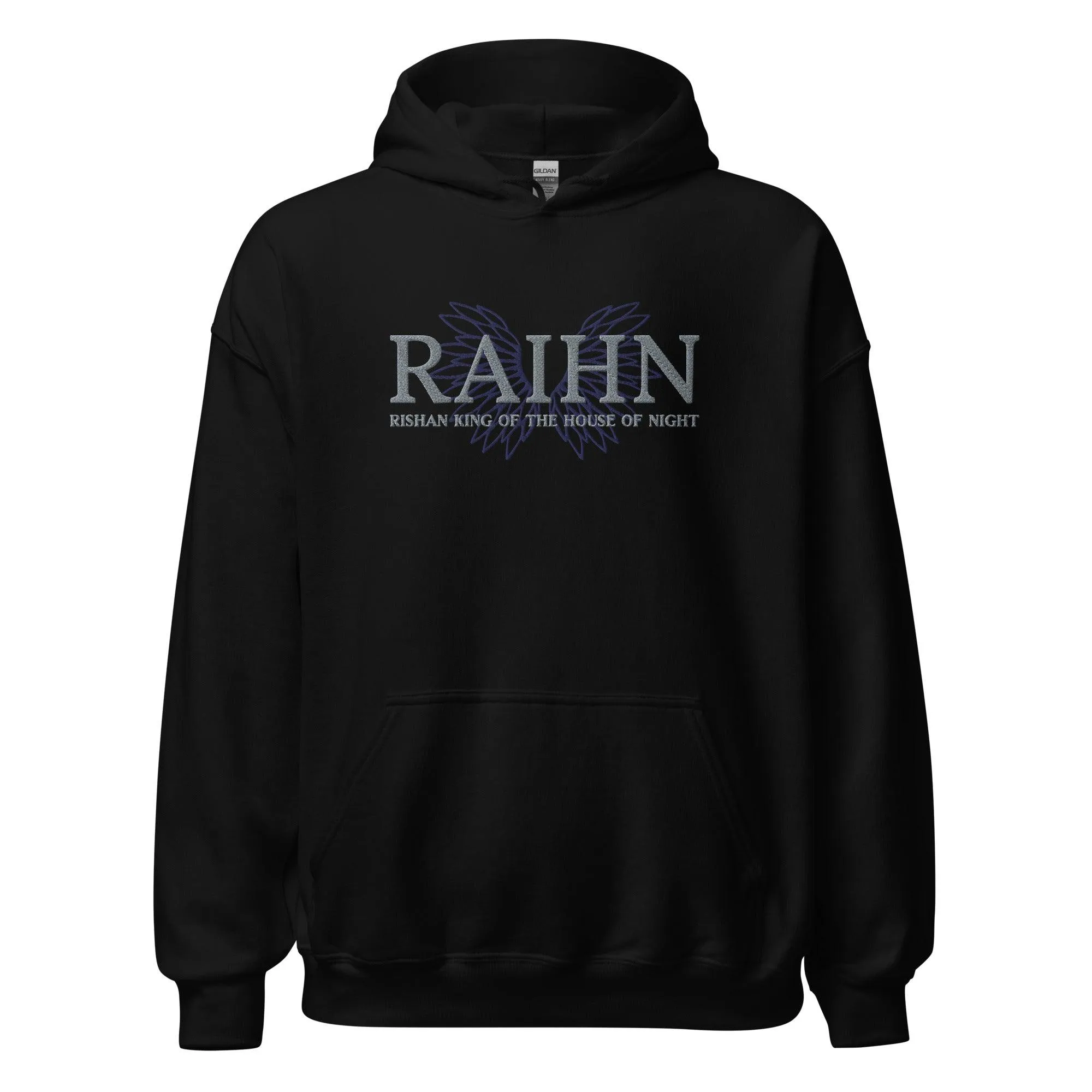 Raihn Rishan King of the House of Night Embroidered Hoodie