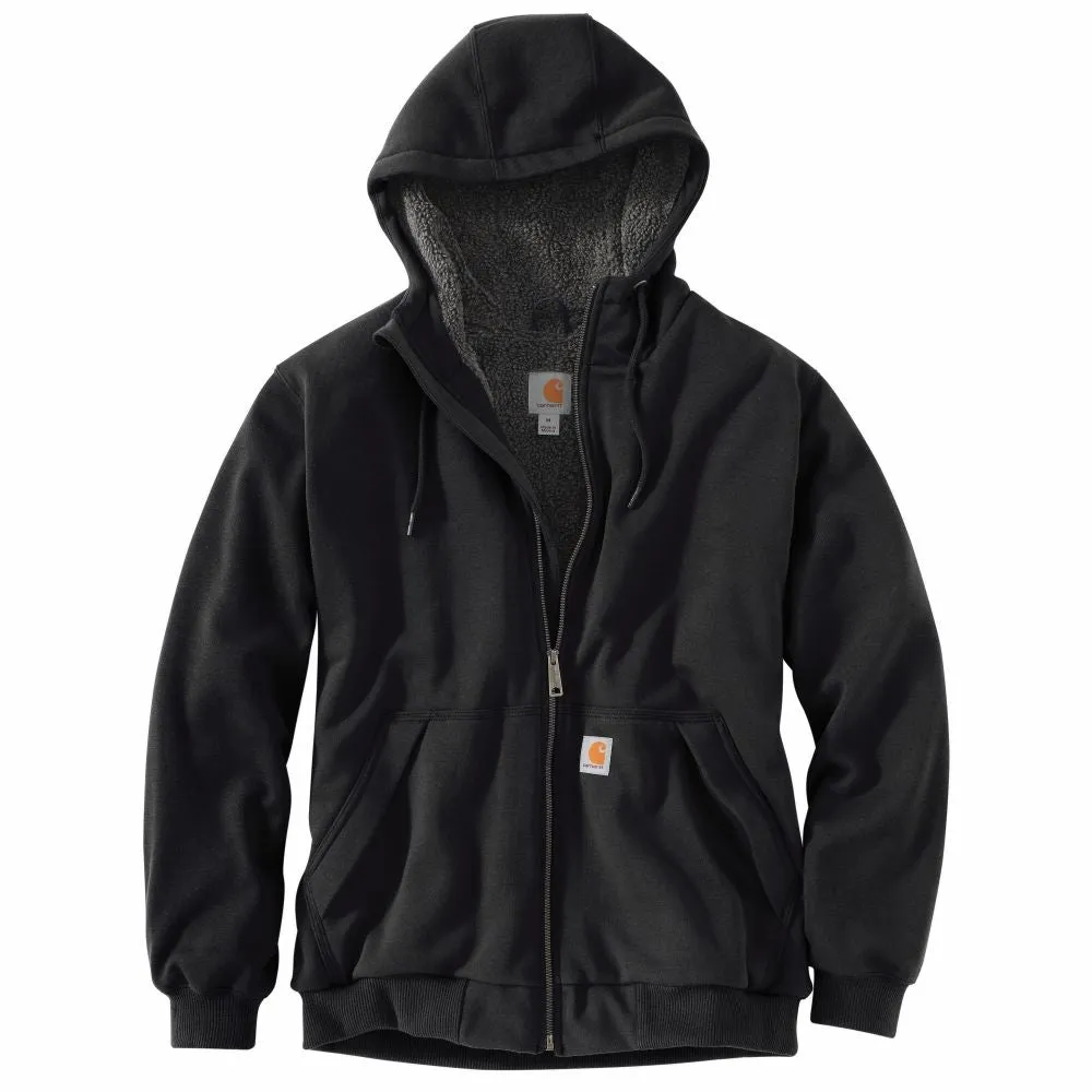 Rain Defender Relaxed Fit Midweight Sherpa-Lined Full Zip Sweatshirt (103308)