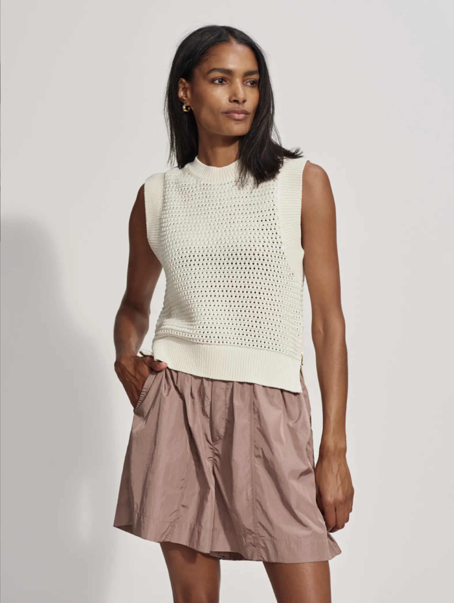 Randal Crop Knit Tank