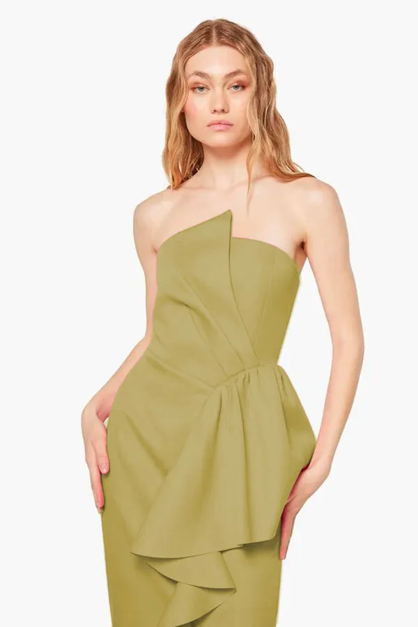 Reception Dress - Olive