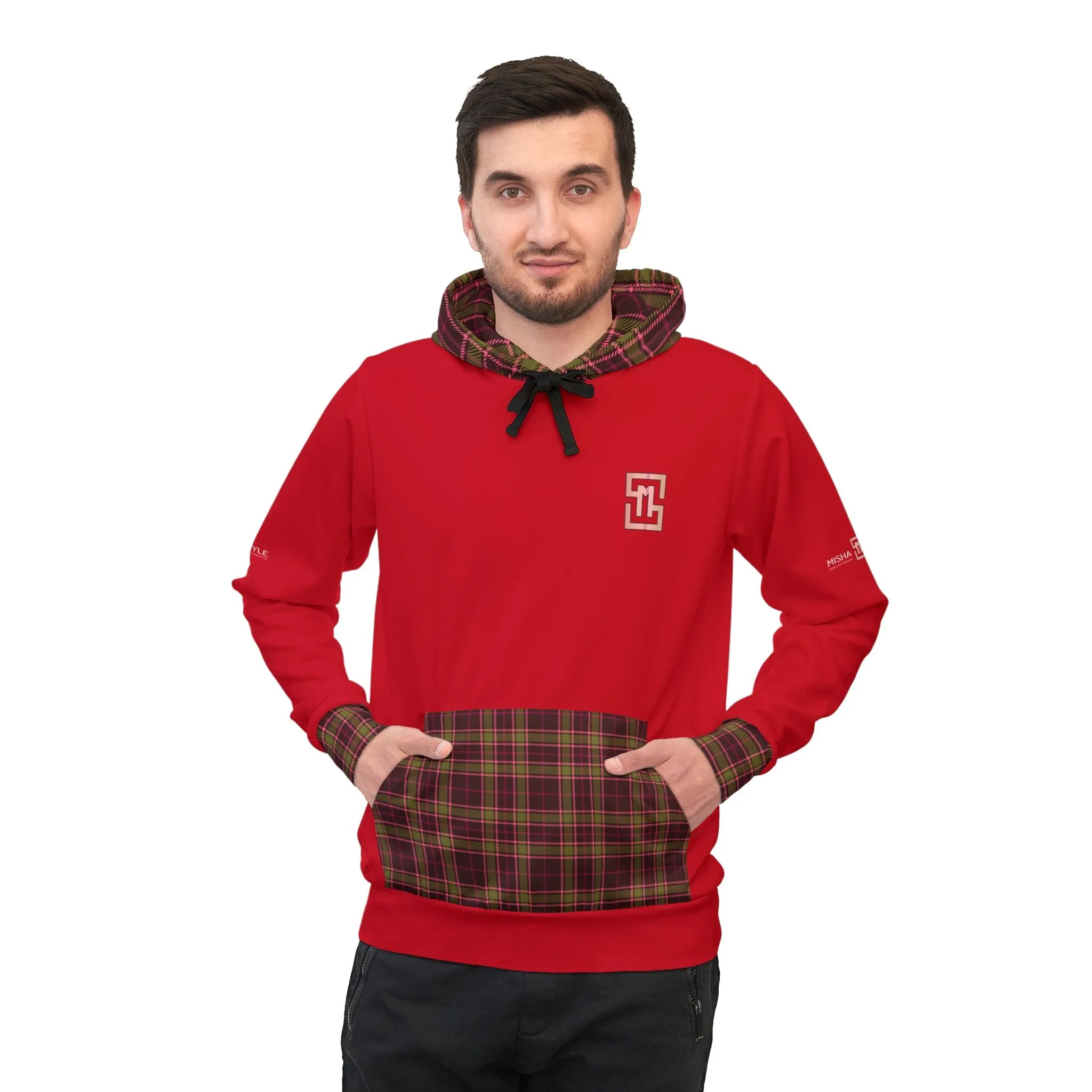 Red Athletic Feldgrau Hoodie