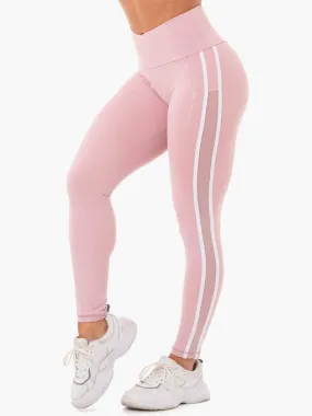 Ryderwear Collide High Waisted Leggings - Dusty Pink