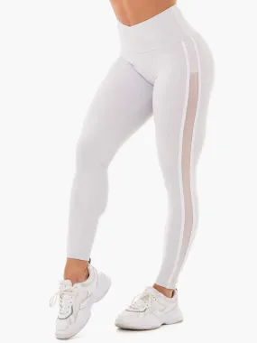 Ryderwear Collide High Waisted Leggings - Pebble Grey