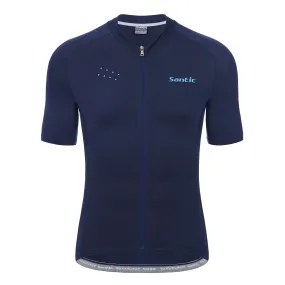 Santic Sight Pure Men Cycling short Jersey Navy