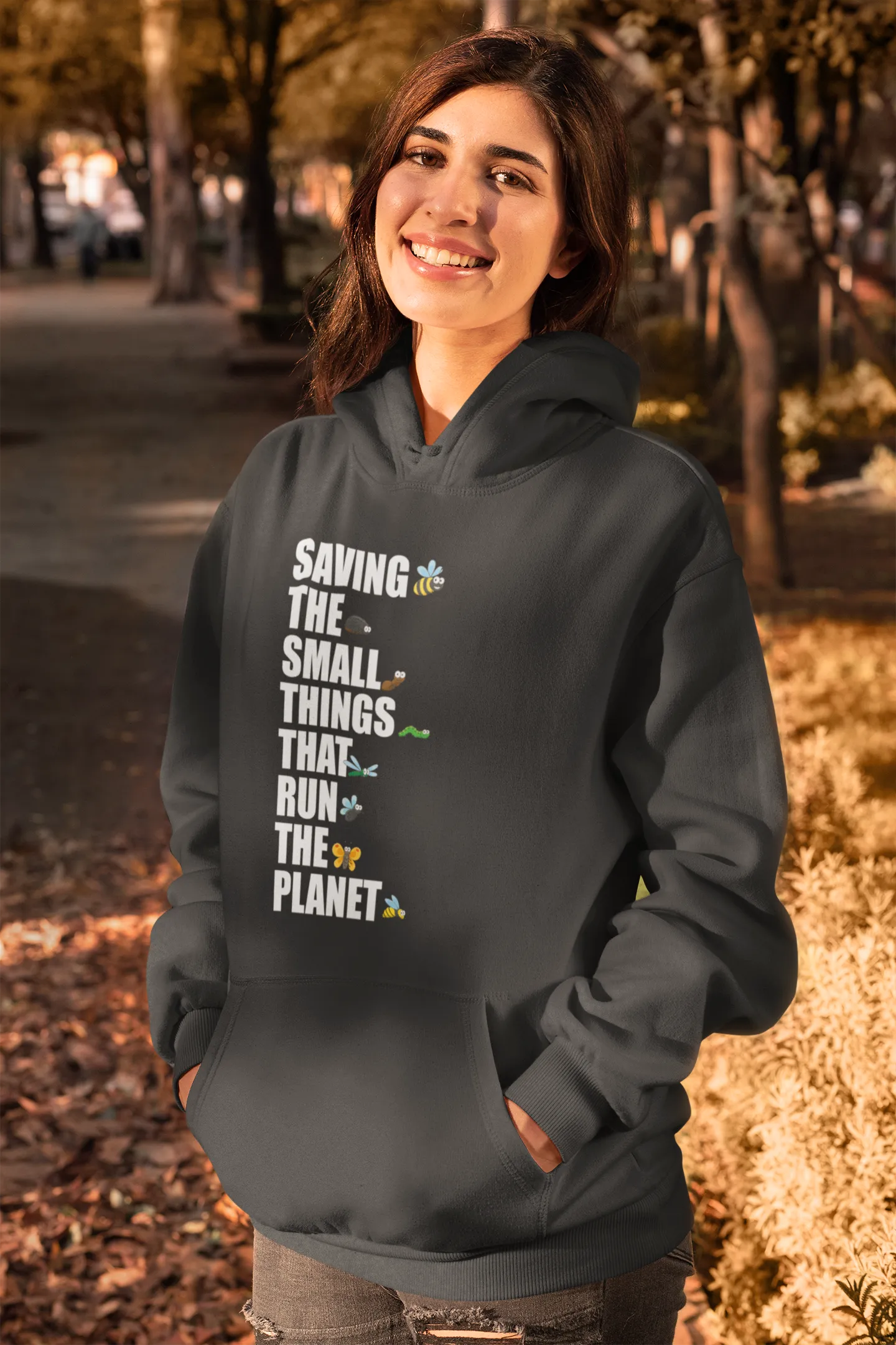 Saving The Small Things That Run The Planet Hoodie