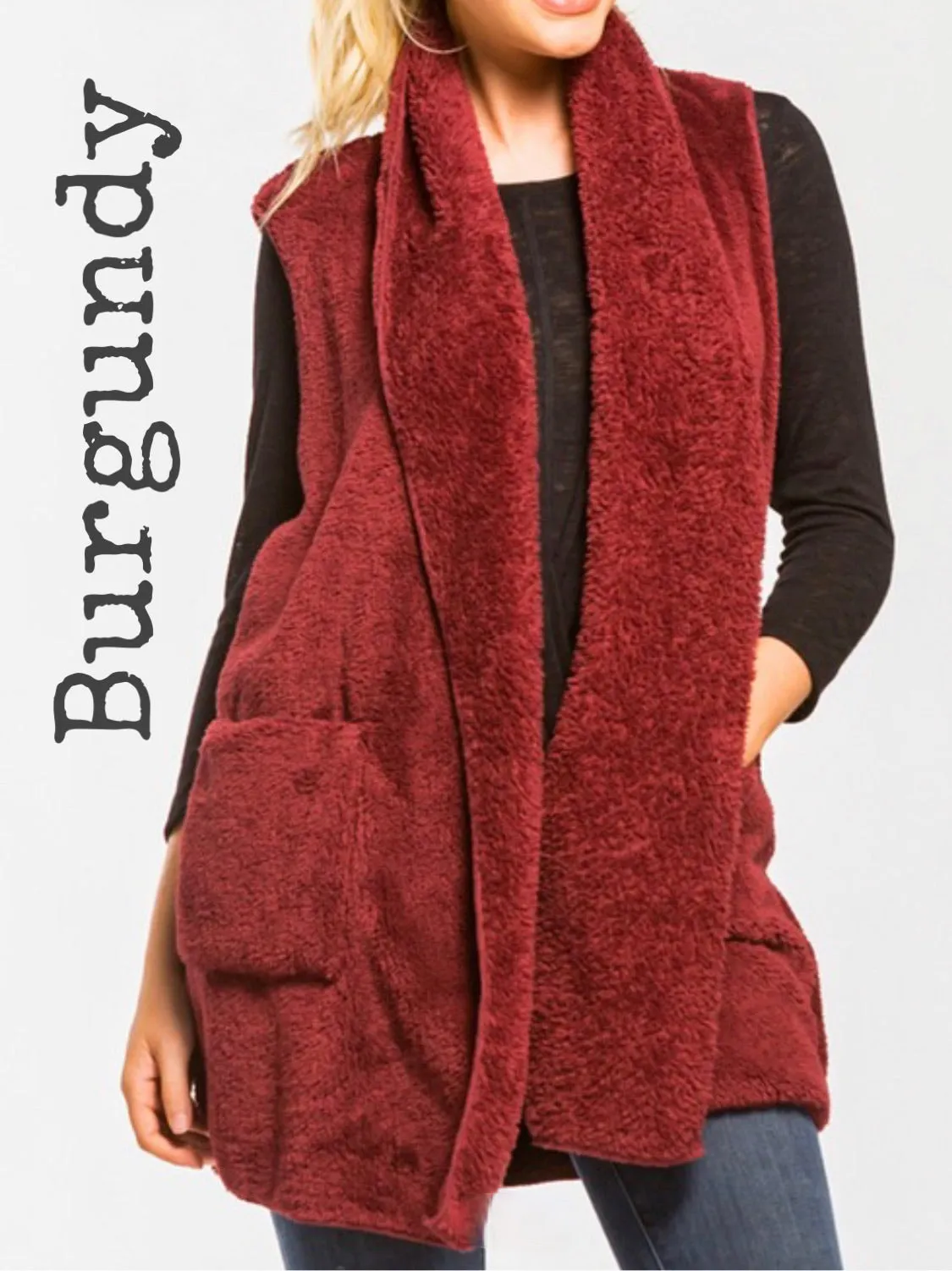 Sherpa Mary Cardigan (3 colors)