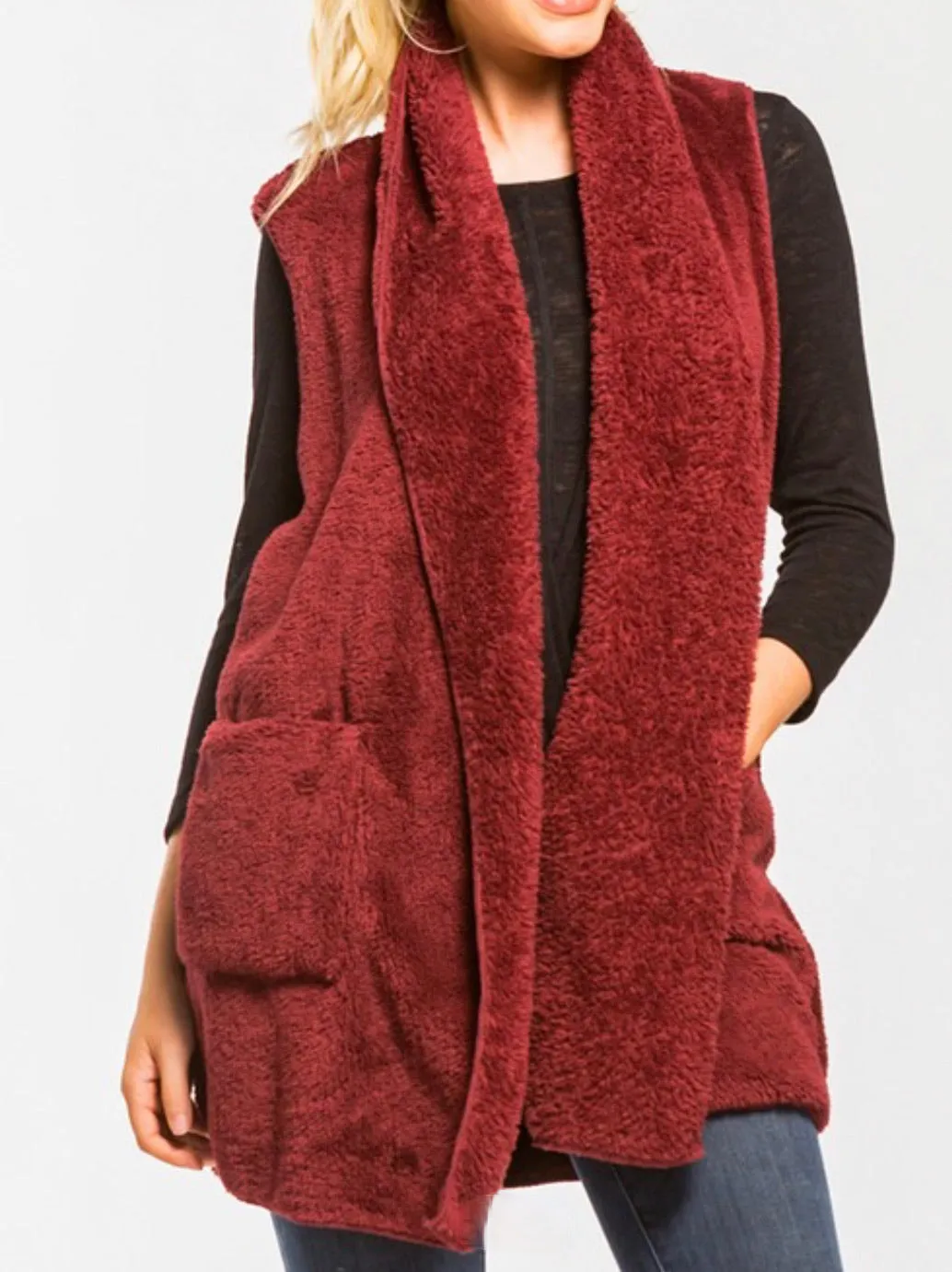 Sherpa Mary Cardigan (3 colors)