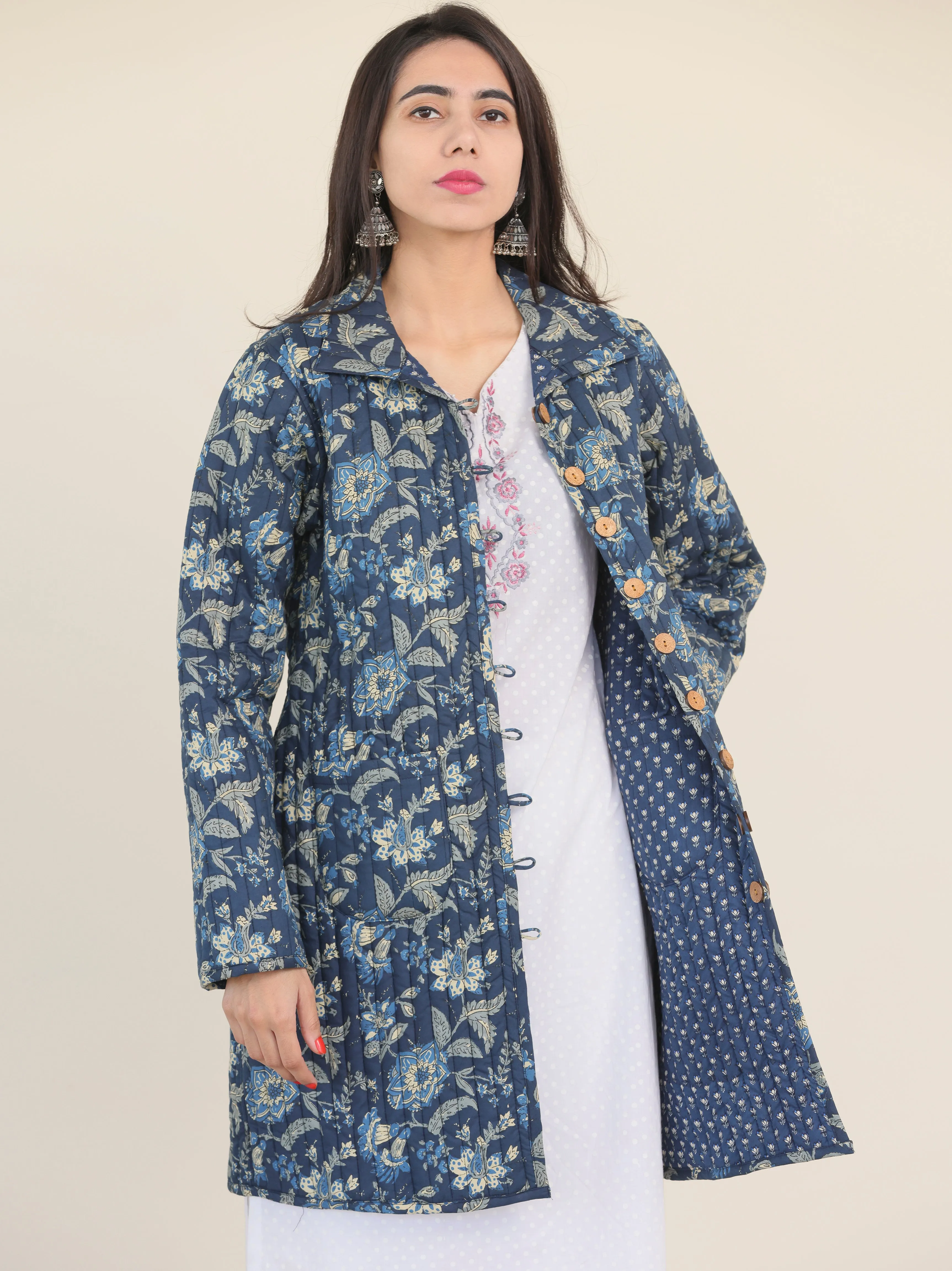 Shishir Noor Quilted Reversible Jacket