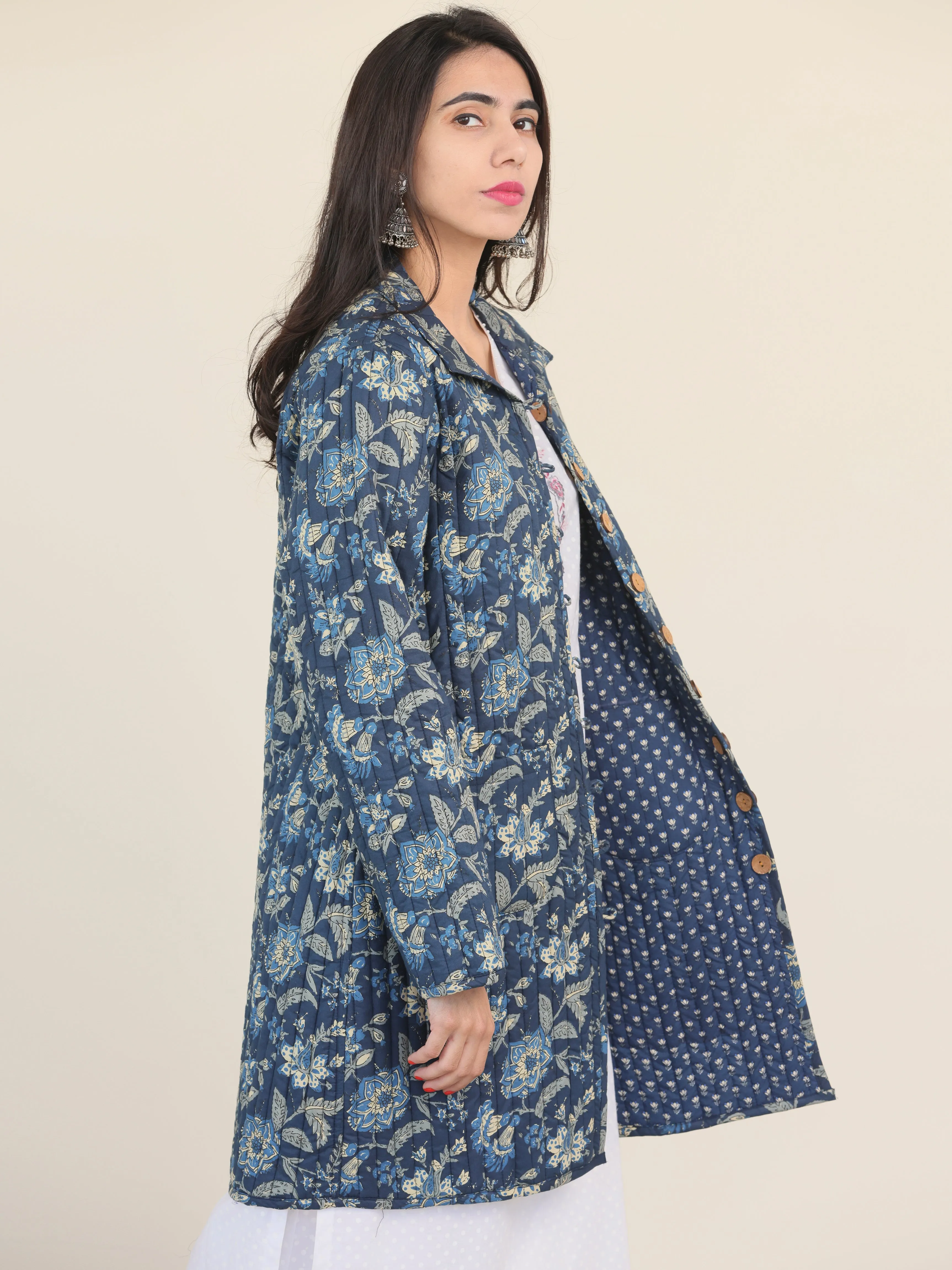 Shishir Noor Quilted Reversible Jacket