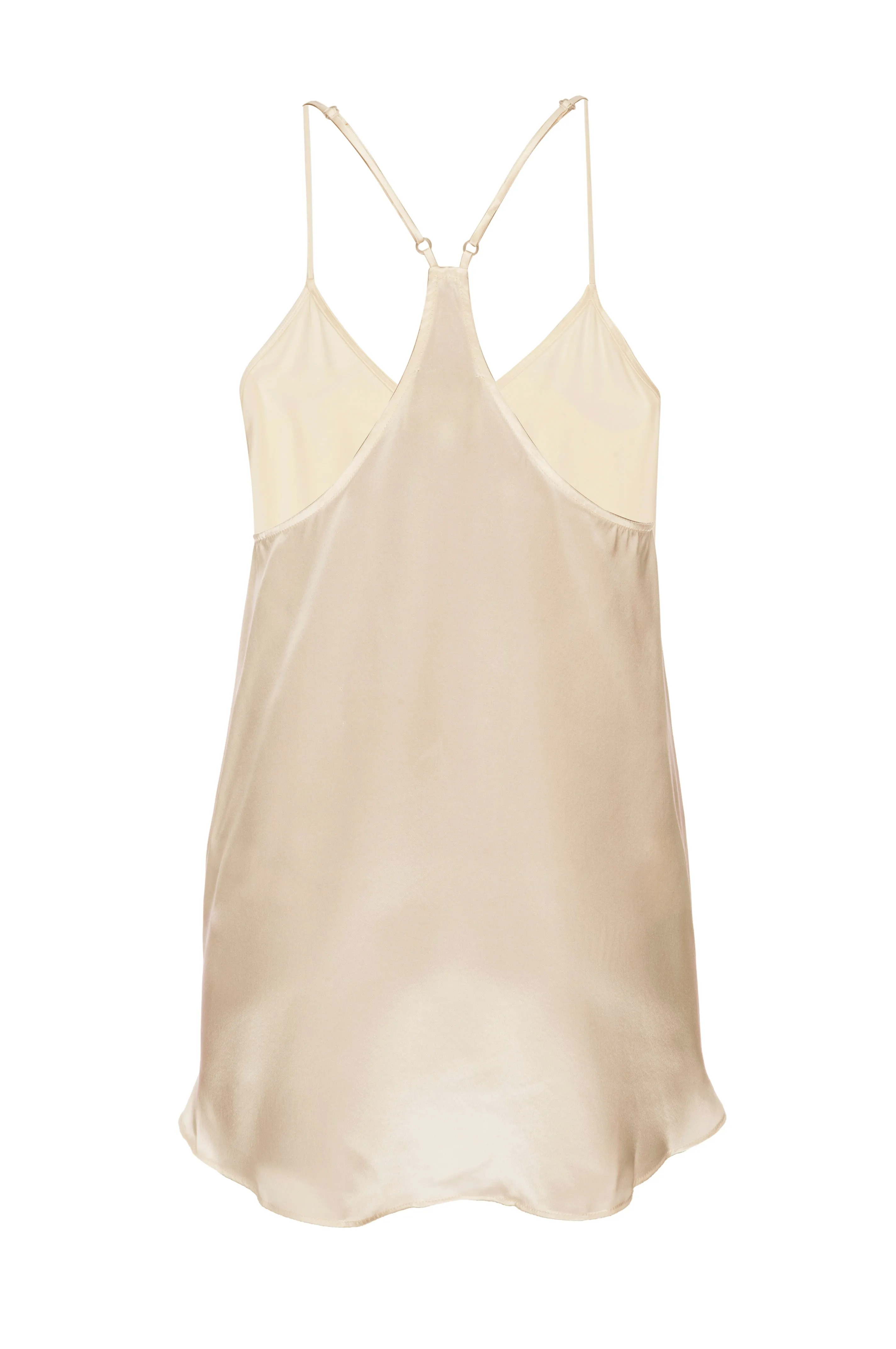 Silk Charmeuse Tank: Butter Yellow