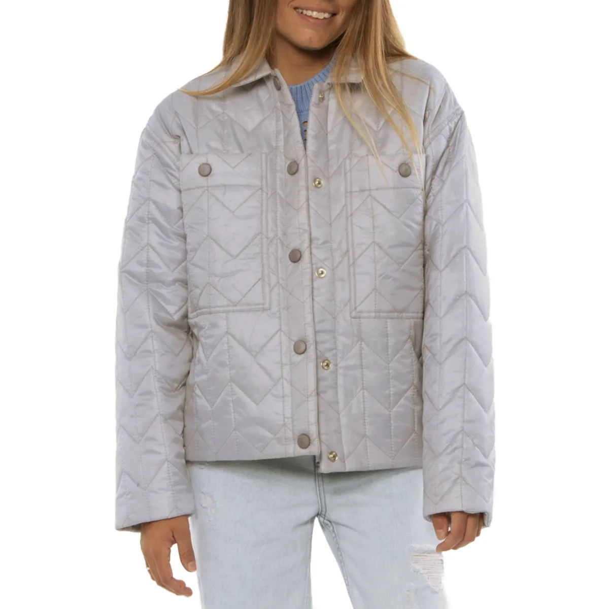 Sisstrevolution Women's Let's Chill Snap Up Jacket