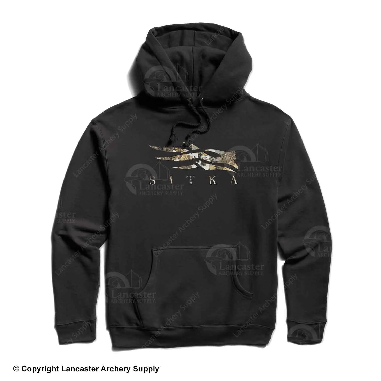 SITKA Gear Icon Optifade Pullover Hoody Hooded Sweatshirt (Black/Elevated II)