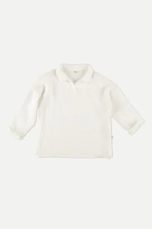 Soft Gauze Polo Shirt