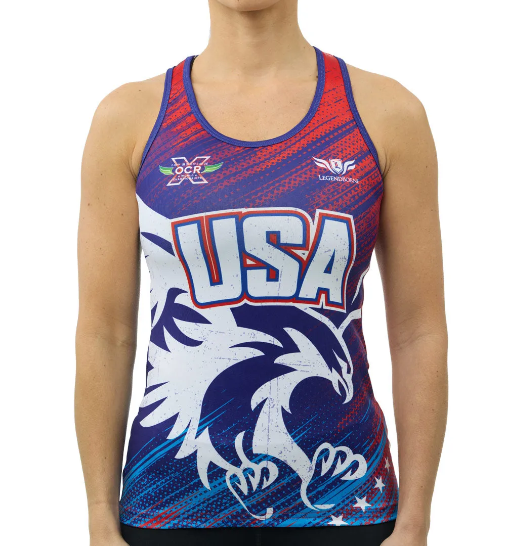 SPARTAN x Legendborne 2024 OCRWC USA Racerback Tank - Women's