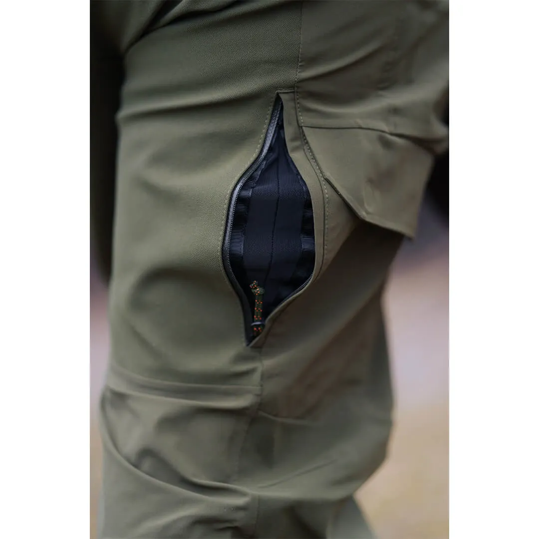 Striker SL Trousers - Dark Olive by Blaser