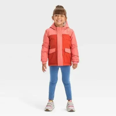 Toddler Parka Jacket - Cat & Jack Brown 5T