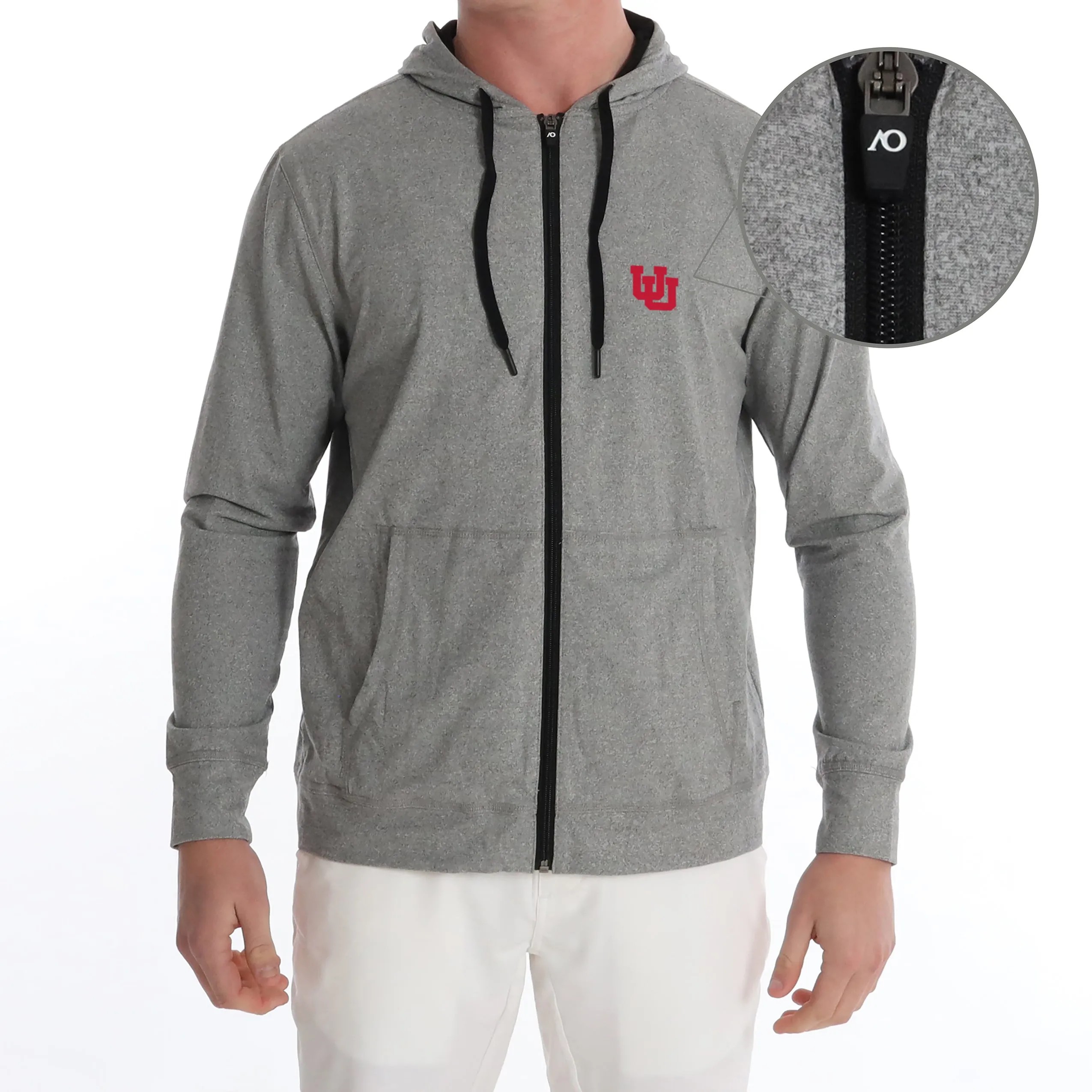 Tormund Hoodie Utah - Grey Heather