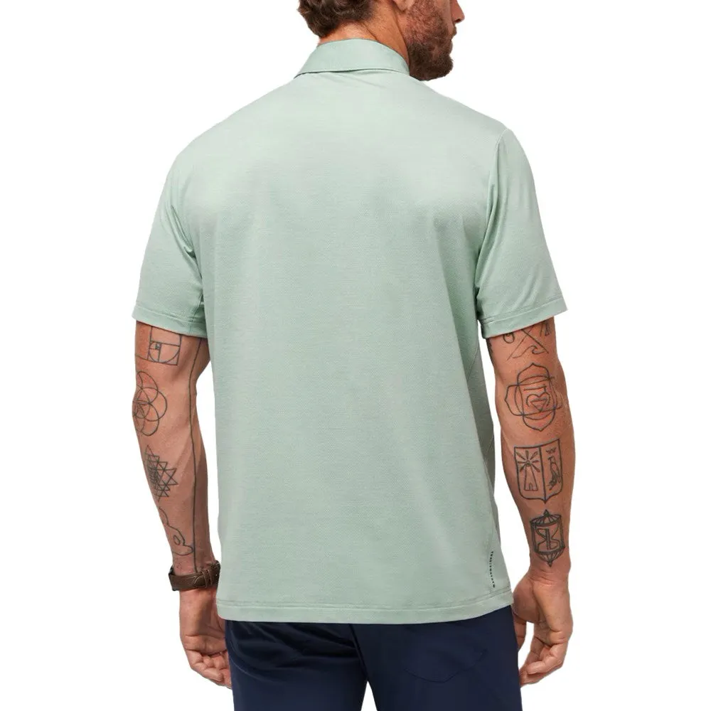 Travis Mathew Heater Golf Shirt - Jadeite